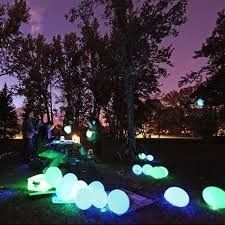 Decoracion con globos led - 9