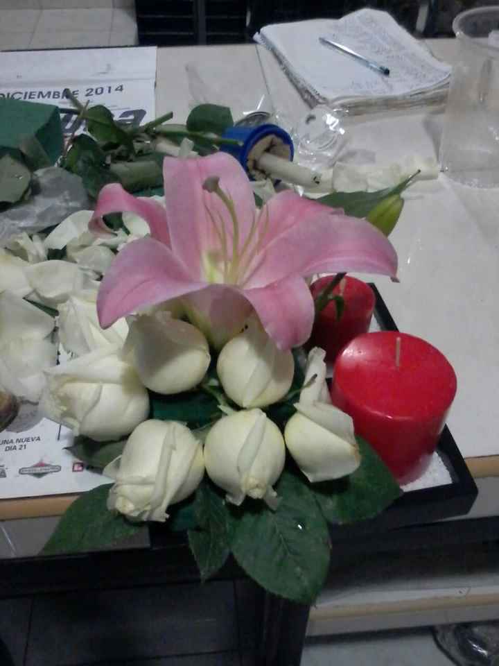 Mis centros de mesa  - 1