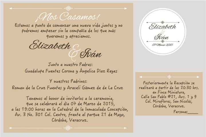 Ayuda chicas con mis invitaciones.  - 1