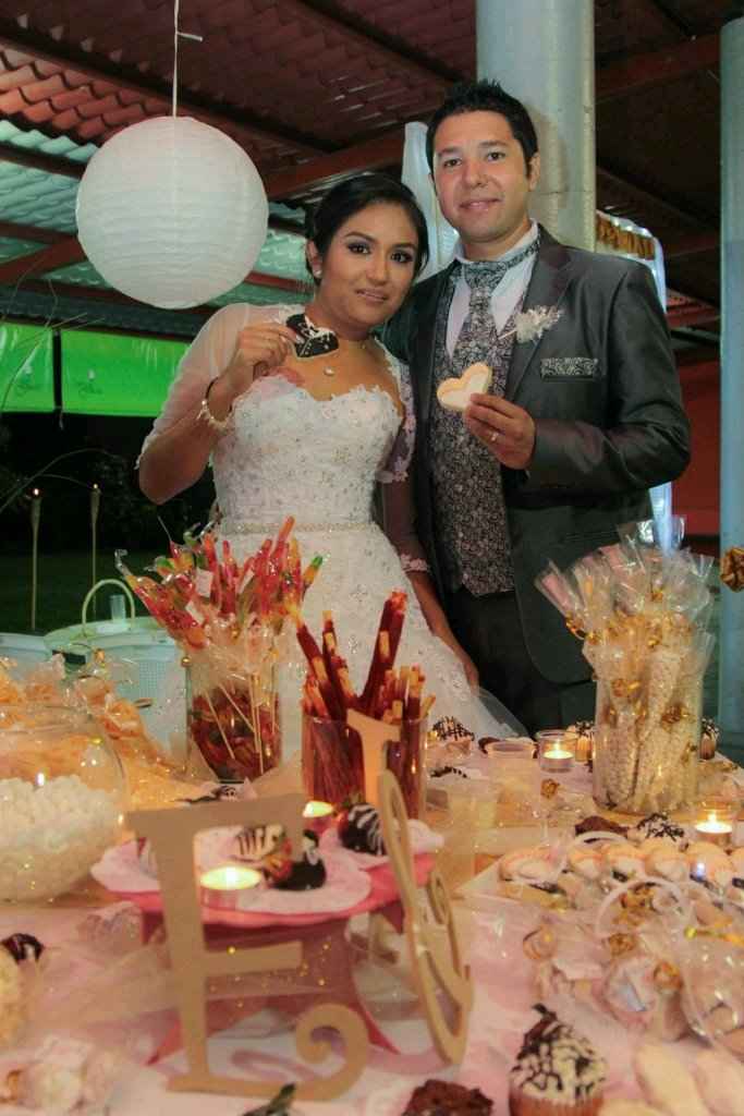 Mi candy  bar en mi boda - 4