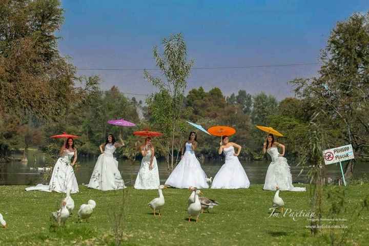 6 novias 1 fotografo...nuestra sesión - 6