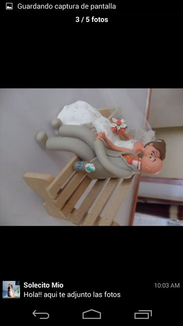 Sus monitos para el pastel o topper - 3