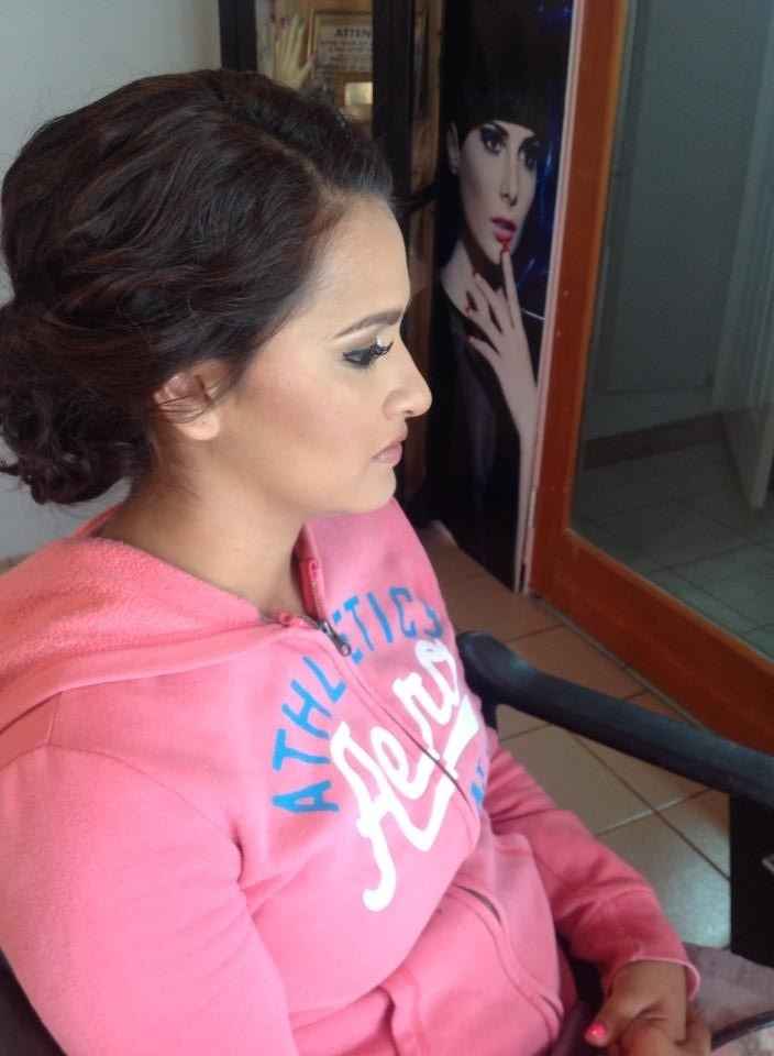 Boda civil maquillaje y peinado 