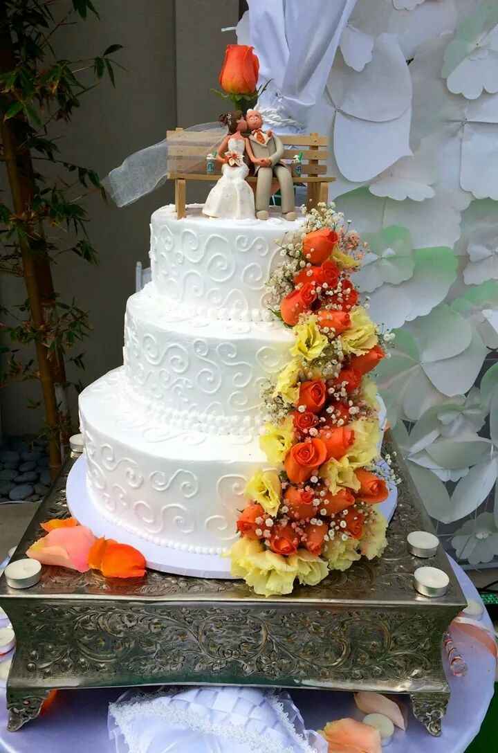 El pastel de mi boda :) - 2