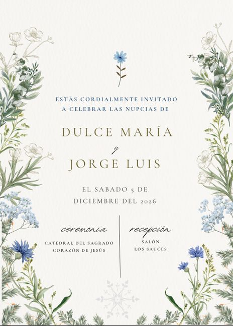 ¿Qué tanto se animarían a hacer sus invitaciones de boda? 1