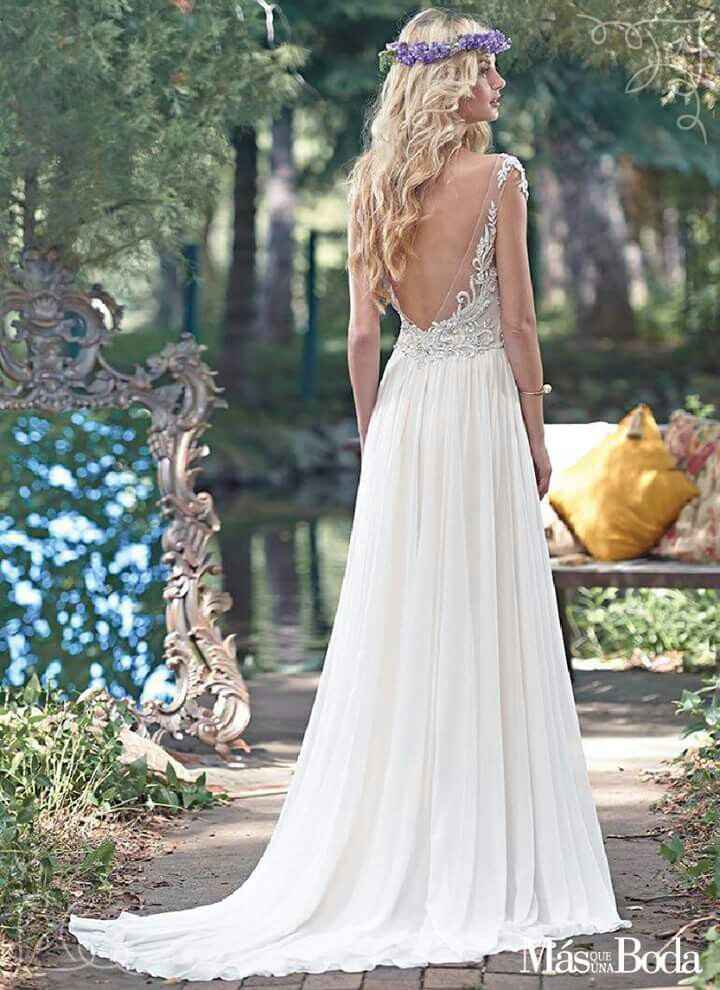 La espalda del vestido - 3
