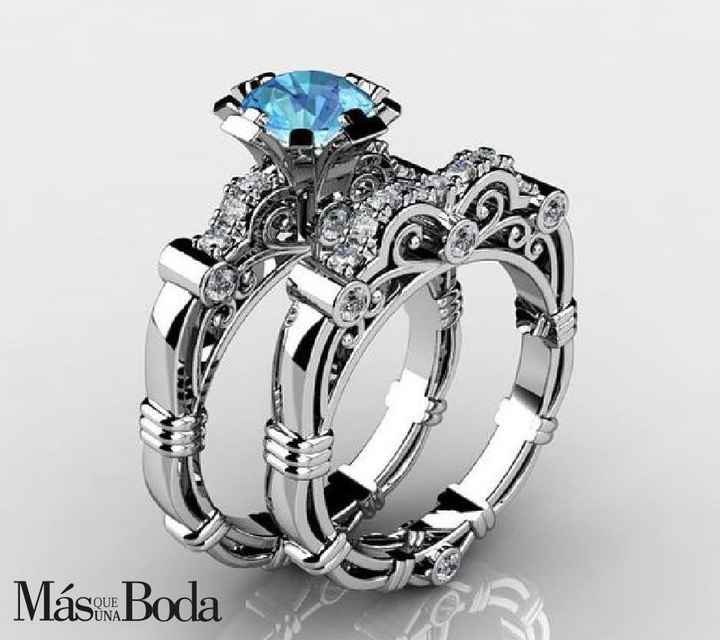 anillo extravagante