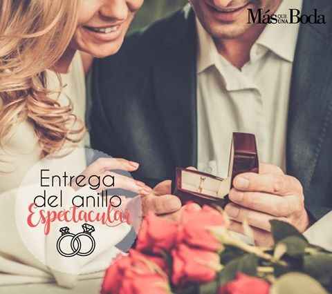 entrega de anillo