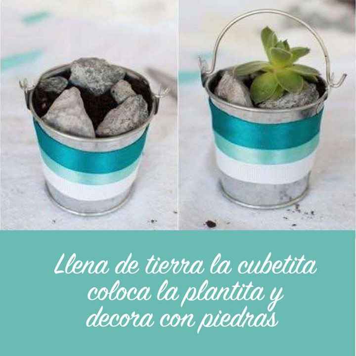 Maceta DIY para recuerdo