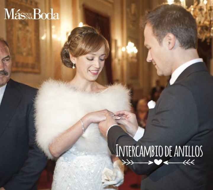 Sus padrinos se los darán, tú encárgate de colocarlo de manera correcta el dedo anular de tu prometi