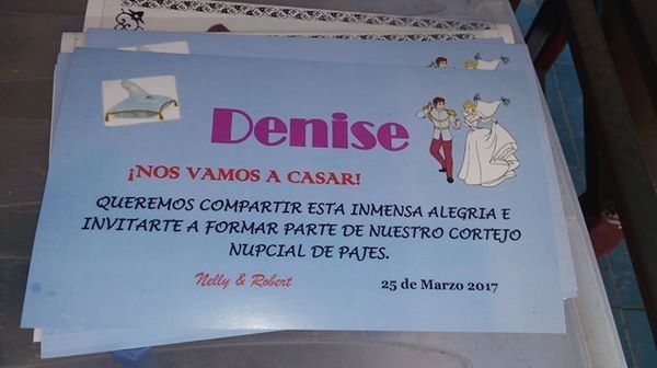 Invitacion Pajes 