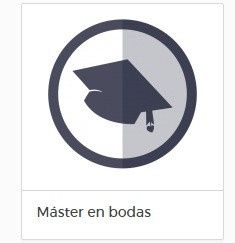 medalla master en bodas