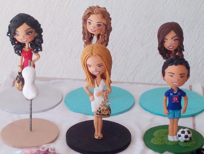 Tengo mis hermosos muñequitos del pastel! - 1