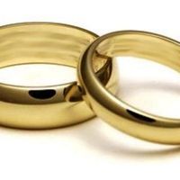 Argollas de matrimonio oro amarillo