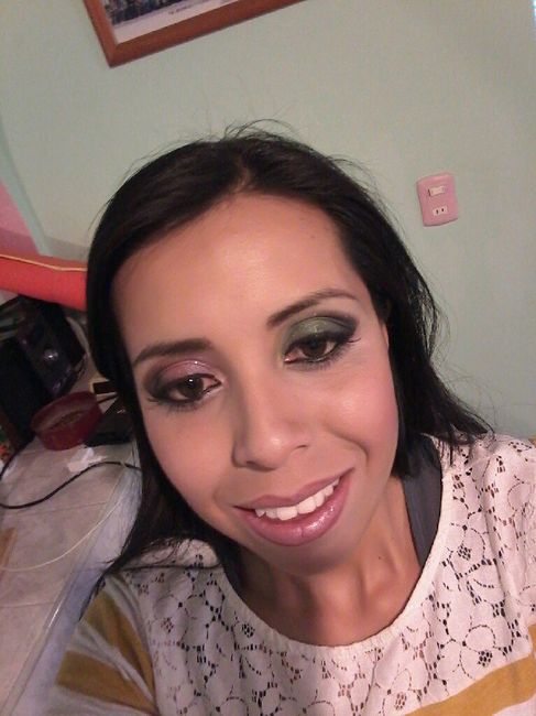 Prueba de peinado y maquillaje - 2