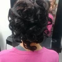 Prueba de peinado y maquillaje - 1