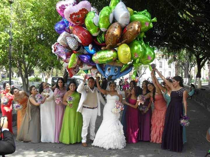 Damas multicolor - 1