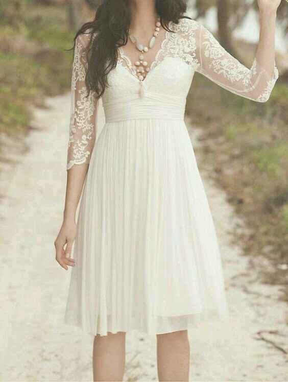  Vestido para boda Civil - 1
