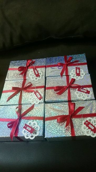 Regalos e invitaciones para mis damas :) - 3