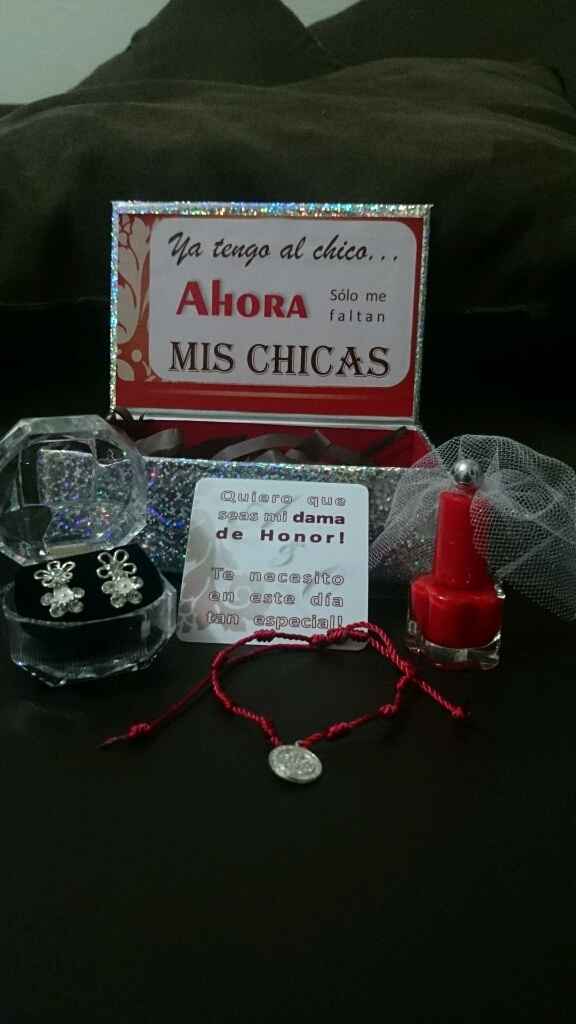 Regalos e invitaciones para mis damas :) - 2