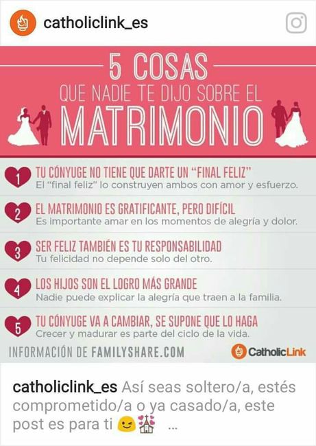 5 cosas sobre el matrimonio - 1