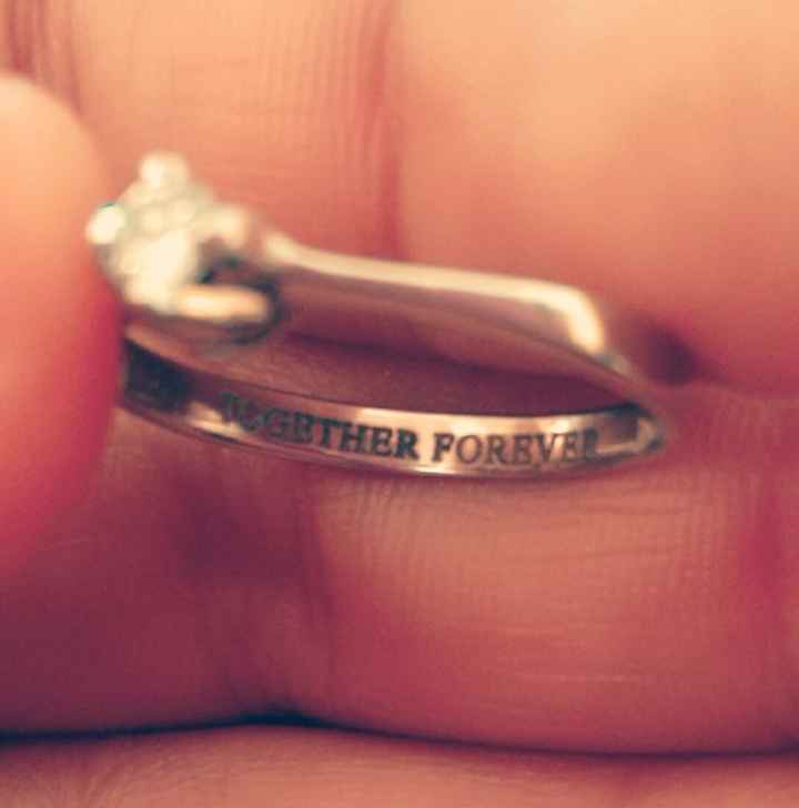 mi anillo!