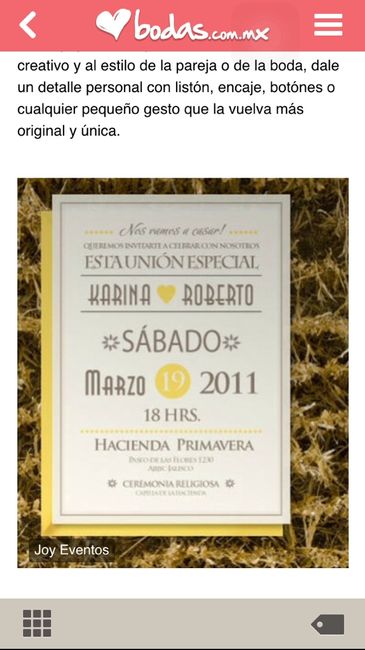 No hemos hecho las invitaciones auxilio!!! sugieranos algo - 1