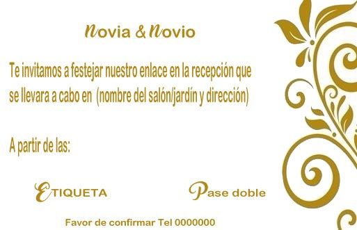 Frases para los boletos (pases) en la invitación.    ¿¿¿??? 4
