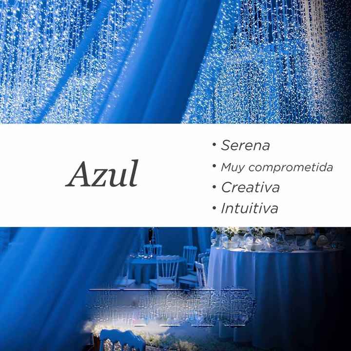 Es color: Azul