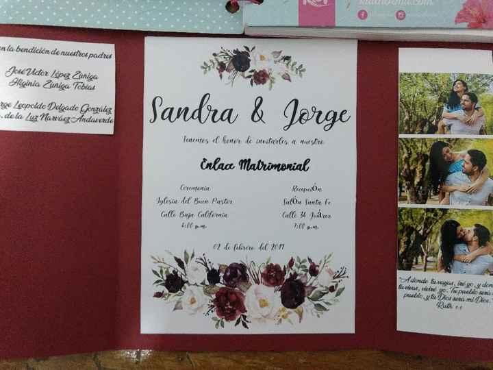 Primera muestra de invitación listaaaaa 😱😱😱 - 1