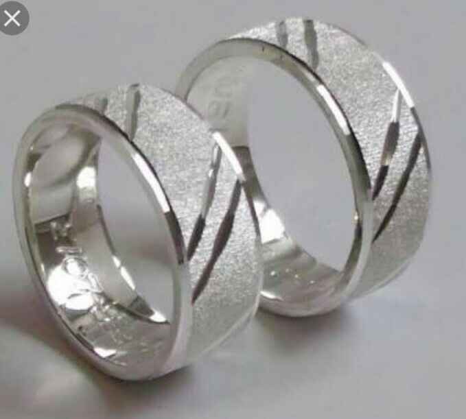 Argollas de plata. - 8