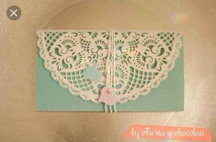 Invitaciones estilo vintage - 6