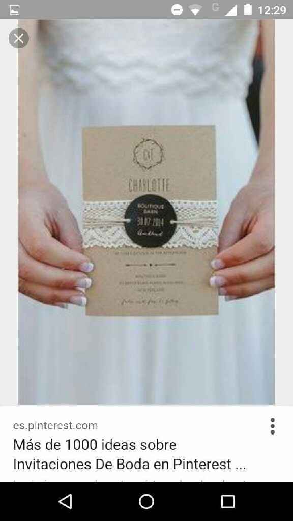 Invitaciones estilo vintage - 10