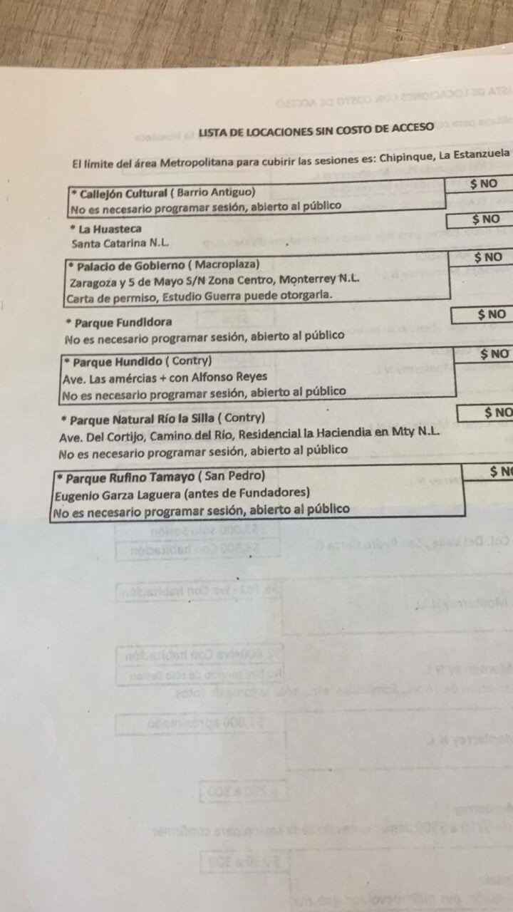 Lugares para fotografía informal en Monterrey - 1