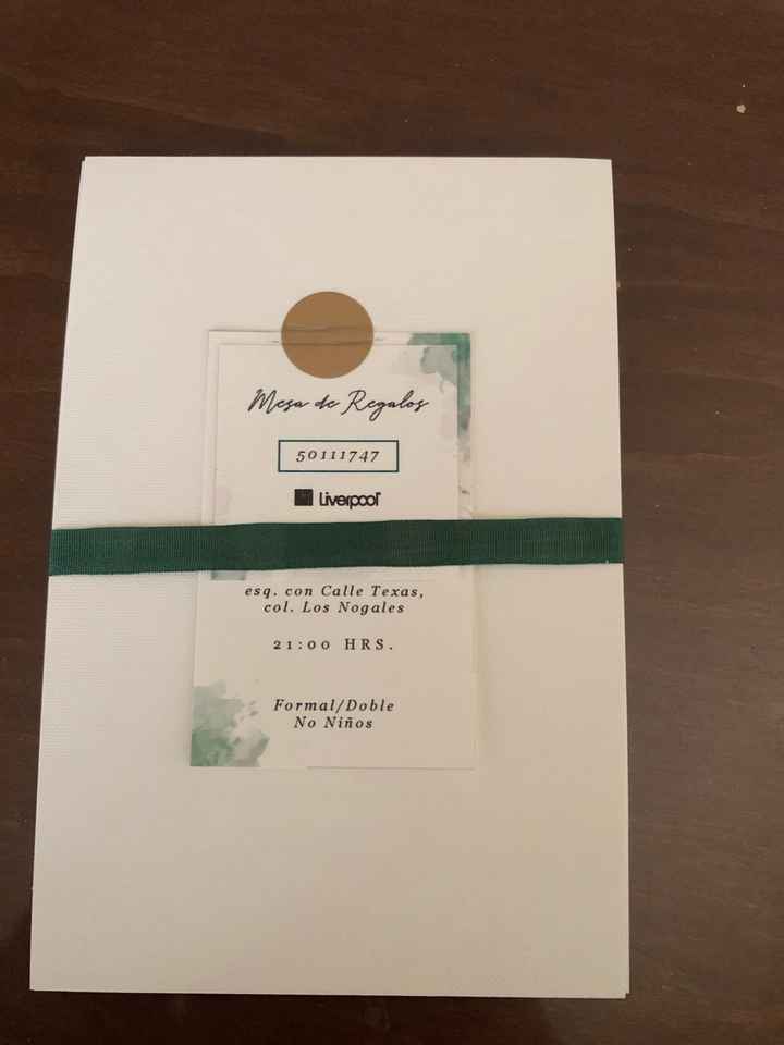 Nuestras invitaciones 💕 - 3