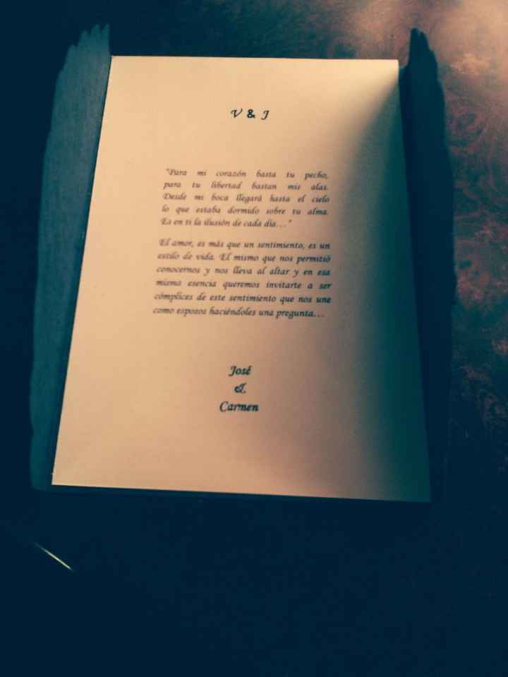 INVITACION PARA PADRINOS 