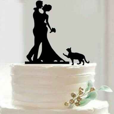 ¿Qué material escogieron para los cake toppers? - 1