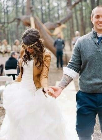 Qué tal un estilo bikers para la boda? - 2