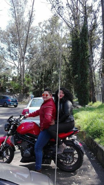 My biker save the date - 1