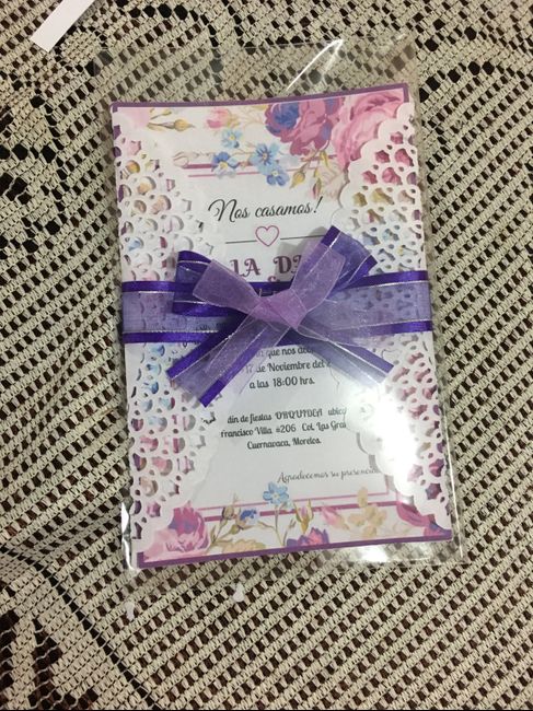 Ok va de nuevo!! Muestra de Invitación. - 3