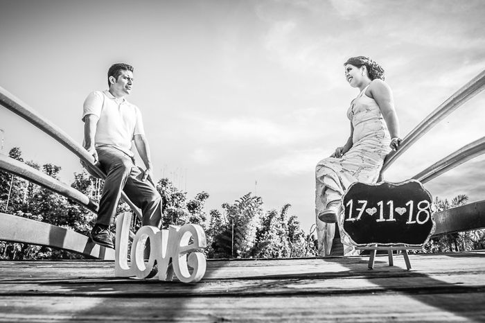 Nuestra sesión de fotos...📸💜💏 - 3