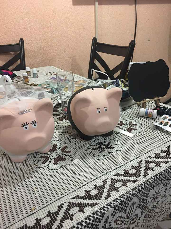 Cerditos de boda en $💯.00 ... listos!! - 1