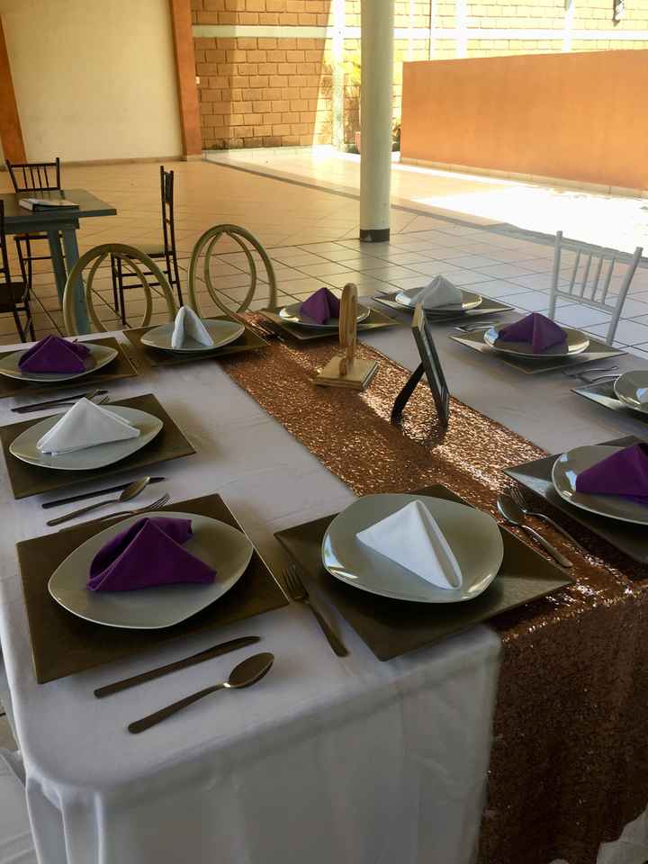 Degustación y montaje. 💜✅ - 4