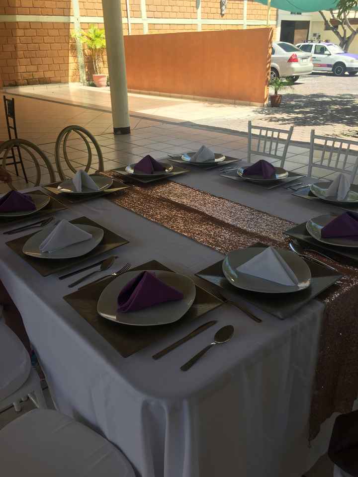 Degustación y montaje. 💜✅ - 7