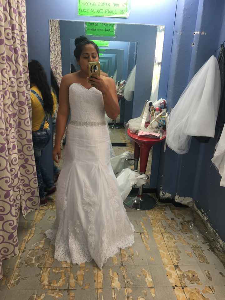 Les muestro mi vestido de novia 👰🏻 💜 - 2