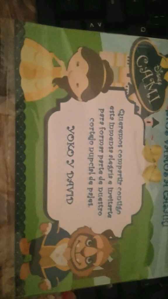 Invitaciones listas!!! - 1