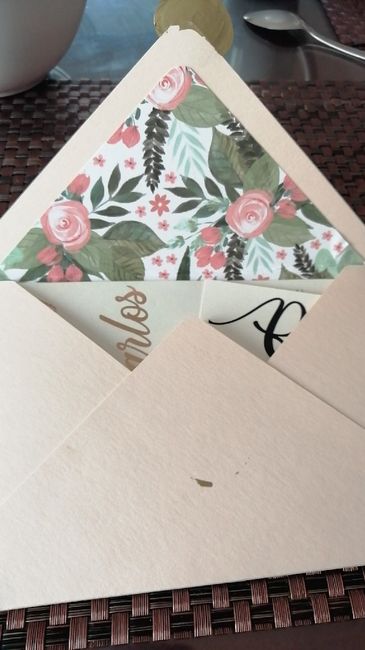 Invitaciones listas y repartidas 😍 - 2