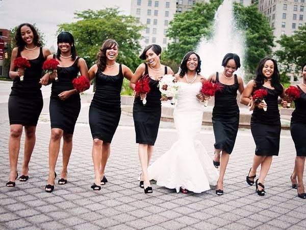 Damas de Honor / Negro! ❤ ✨ 8