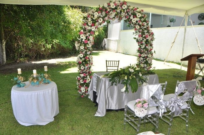 Decoración para ceremonia 🌺🌺 14