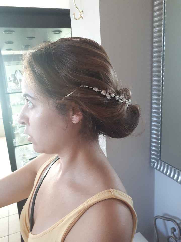 Velo, peinado, vestido - 3